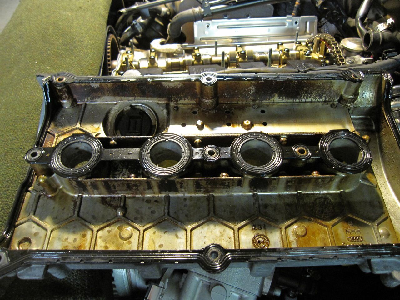 Underside of 06A Valve Cover